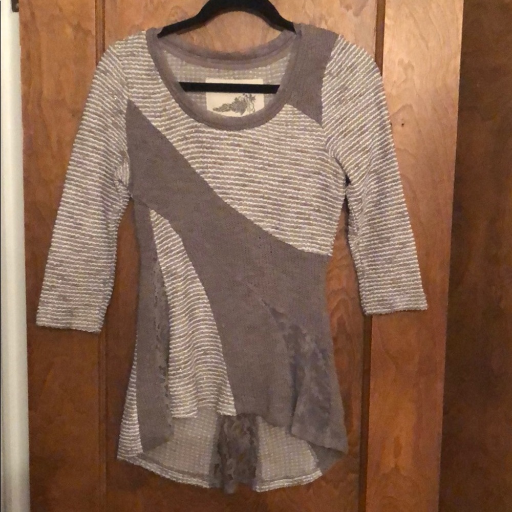 Anthropologie - Angel of the North sweater